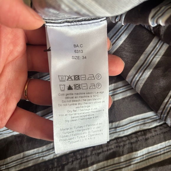 Ganni striped balloon pants size S - Picture 2 of 10